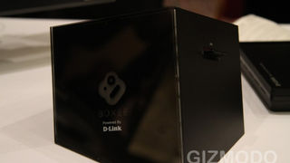 The Boxee Box and Keyboard Remote in the Flesh